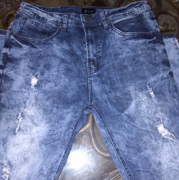 🎉Men's Distressed Jeans - Picture 2 of 6